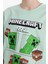 Erkek Çocuk Minecraft Bisiklet Yaka Kısa Kollu Tişört E4827A825SM 5