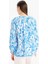 Relax Fit Bağcıklı Yaka Desenli Uzun Kollu Tesettür Gömlek Tunik E1100AX25HS 6