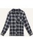 Coool Oversize Geniş Kalıp Kareli Flanel Uzun Kollu Gömlek E4593AX25SP 7