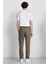 %100 Pamuk Relax Fit Rahat Kesim Yazlık Müslin Kısa Paça Pamuklu Jogger Pantolon D6260AX25SP 7