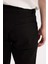 Pedro Slim Fit Dar Kalıp Normal Bel Dar Paça Siyah Jean Pantolon E5367AX25SP 6