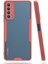 Huawei P Smart 2021 Kılıf Platin Silikon - Pembe - TKNAL5275-3147 1