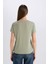 Regular Fit V Yaka Basic Düz Kısa Kollu Tişört W9204AZ25SP 6