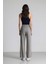 Afra x Defacto Coool Wide Leg Kumaş Pantolon Geniş Bol Paça Beli Lastikli Bağcıklı Cepli C1428AX25SP 7