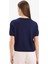 Regular Fit Bisiklet Yaka Basic Düz Triko Hırka E5770AX25SM 7