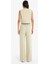 Wide Leg Keten Karışımlı Palazzo Pantolon Yüksek Bel Geniş Bol Paça Pensli Cepli A1922AX25SM 10