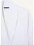 Oversize Geniş Kalıp Keten Karışımlı Beyaz Blazer Ceket Z2536AZ25SP 10