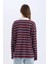 Coool Loose Fit Çizgili Polo Yaka Uzun Kollu Tişört E4917AX25SP 9