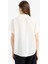 Comfort Fit Gömlek Yaka Basic Düz Kısa Kollu Bluz E5989AX25SP 6