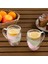 16796 Double Feather Çift Cidarlı Kupa 2 Adet 350 ml 2