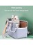 Pet Outing Nefes Alabilir Omuz Çantası Crossbody Tote Çanta Kediler ve Küçük Köpekler Için (Yurt Dışından) 2
