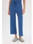 Pijama Takımı Fitilli Kaşkorse Kısa Kollu Üst Esnek Belli Kapri Boy Alt-Fall in Love E0865AX25SP 6