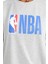 fit Nba Wordmark Boxy Fit Bisiklet Yaka Baskılı Kısa Kollu TIŞÖRT Z3128AZ25SM 6