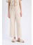 Pijama Takımı Keten Kısa Kollu Üst Esnek Belli Alt-Fall in Love E3571AX25SP 6