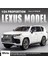 1:24 Lexus LX600 Büyük Off Road Suv Alaşım Pres Döküm Model Araç Ses ve Işık Toplama Hobi Çocuk Oyuncakları Erkekler Için Doğum Günü Hediyesi (Yurt Dışından) 1