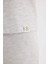 Pijama Takımı Bisiklet Yaka Kısa Kollu Üst Beli Lastikli Uzun Alt-Fall in Love E5820AX25SP 6