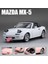 1:32 Mx-5 Alaşım Cabrio Spor Araba Modeli Döküm Metal Oyuncak Yarış Araç Araba Modeli Ses ve Işık Çocuk Oyuncak Hediye (Yurt Dışından) 1