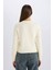 Regular Fit Bisiklet Yaka Basic Düz Düğmeli Soft Touch Yumuşak Triko Hırka E3654AX25SP 6