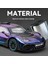 1:24 Mercedes Benz Amg One Yarış Alaşım Pres Döküm Model Araç Ses ve Işık Bilgisayar Sunucusu Dıy Süsler Moda Arkadaş Erkek Için Hediye (Yurt Dışından) 4