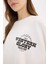 Oversize Geniş Kalıp Bisiklet Yaka Sırt Baskılı Kalın Sweatshirt E4934AX25SP 9