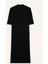Bodycon Vücudu Saran Polo Yaka Fitilli Kaşkorse Kısa Kollu Midi Elbise E6806AX25SP 9