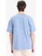 %100 Pamuk Oversize Geniş Kalıp Bisiklet Yaka Basic Düz Kısa Kollu Tişört E6885AXNS 6