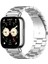 Redmi Watch 5 Active / Lite ile Uyumlu Kordon Baklava Model Paslanmaz Çelik Metal Kayış 1