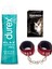 Play Ekstra Hisset Bay Bayan Uyarıcılı Jel 50 ml + Kırmızı Deri El Kelepçesi + Hediye 1