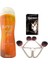 Play 2si1 Arada Ylang Ylang Baştan Çıkartmaya & Kayganlaştırmaya Jel 200 ml + Kırmızı Deri El ve Ayak Kelepçesi + Hediye 1