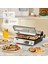 Premium Döküm Izgara ve Tost Makinesi | 3 In 1 Çok Amaçlı Kullanım | LCD Ekran | Sesli Uyarı | 6 Dilim Kapasite + Onerous Mutfak Tartısı 2