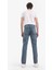 Slim Tapered Fit Dar Kalıp Normal Bel Daralan Paça Jean Pantolon E7035AX25SP 9