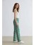 Regular Fit Geniş Bol Paça Desenli Palazzo Pantolon D4631AX25SP 6