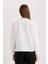 Regular Fit Poplin Uzun Kollu Gömlek Tunik E4355AX25SP 9