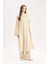 Relax Fit Şal Yaka Krinkıl Kumaş Uzun Kimono E1816AX25SP 6