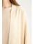 Relax Fit Şal Yaka Krinkıl Kumaş Uzun Kimono E1816AX25SP 9