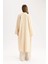 Relax Fit Şal Yaka Krinkıl Kumaş Uzun Kimono E1816AX25SP 10