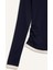 Slim Fit Dar Kesim Bisiklet Yaka Ribana Uzun Kollu Tişört E6548AX25SP 9