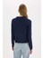 Regular Fit Polo Yaka Basic Düz Triko Hırka E7142AX25SP 7