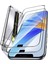 iPhone 11/xr Otomatik Kolay Kurulum Aparatlı Toz Bırakmayan Full Kaplayan Ekran Koruyucu Cam(2 Adet) 1