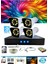 4 Kameralı Kare 4 Dış Kamera Set 500 GB HDD Dahil Full Hd Renkli Gece Görüşlü Güvenlik Kamerası Sistemi 1