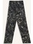 Wide Leg Desenli Kumaş Palazzo Pantolon Yüksek Bel Geniş Paça E7570AX25SP 10