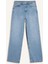 Straight Fit Yüksek Bel Bilek Boy Jean Yıkamalı Pantolon E3191AX25SP 8