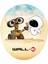 Wall E ve Eve Tasarım Bilek Destekli Kaymaz Buruşmaz Kırılmaz Mouse Pad 1