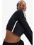fit Slim Fit Dar Kesim Bisiklet Yaka Baskılı Sporcu Uzun Kollu TIŞÖRT E7261AX24WN 4