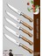 Hand Craft Mutfak Bıçak Seti Et Ekmek Sebze Meyve Doğrama Bıçağı 5 Li Günlük Kullanım ( Mtf-051 ) 1