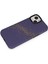 Iphone 15 Basel Kapak - Derin Mor Ferrg 4