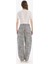 Baggy Fit Gabardin Pantolon Yüksek Bel Leopar Desenli Standart Boy D8149AX25SP 6