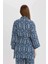 Relax Fit Desenli Kuşaklı Kimono D5443AX25SP 6