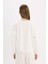 Regular Fit Bisiklet Yaka Kalın Basic Düz Sweatshirt D6645AX25SP 6