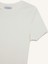 Fitted Bisiklet Yaka Basic Düz Fitilli Kaşkorse Kısa Kollu Beyaz Tişört K7064AZ25SM 8